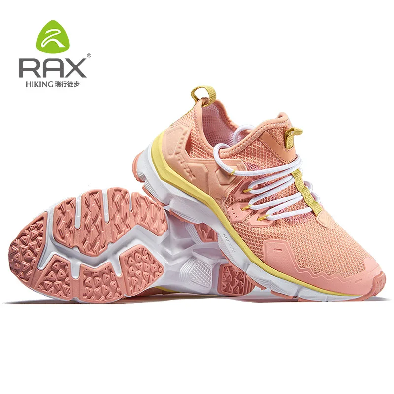 RAX Woman Running Shoes Safe for Night Running Outdoor Sports Sneakers Female Gym Running Lightweight Breathable Shoes Men 431w