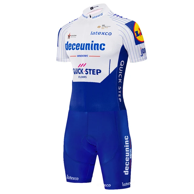 2022 Team quick step cycling skinsuit Cycling Clothing triathlon Bodysuit roupa ciclismo Bike Clothing completo ciclismo estivo Cycling set 6