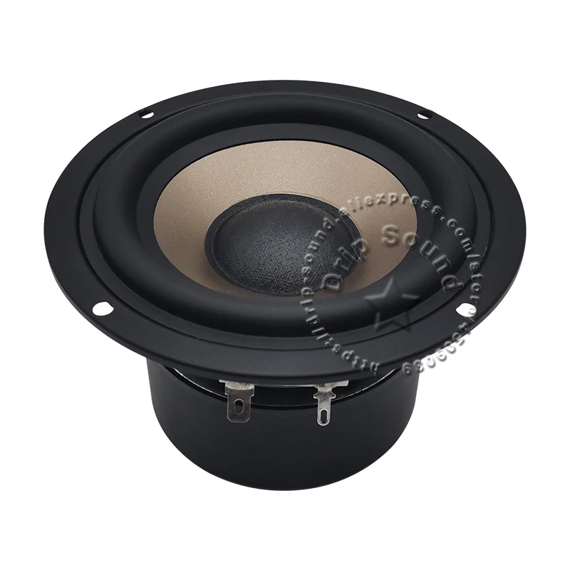 

4.5" inch 4/6/8Ohm 30W HIFI Round Bass Driver Audio Speaker Stereo Woofer Loudspeaker Trumpet Horn DSCS-4-04A 116mm/4.57"