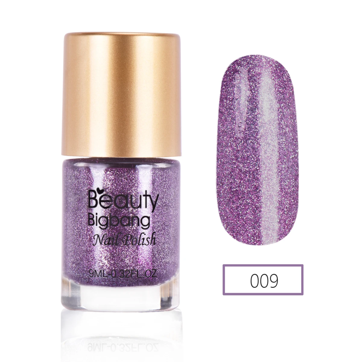 BEAUTYBIGBANG 9 набор пластиковых бутылок для шампуней/кремов жемчужные бриллианты лак для ногтей Блестящий Блеск лак для ногтей лак для маникюра украшение для ногтей