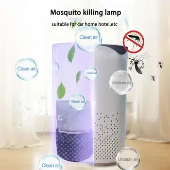 

5V UV USB Portable Noiseless Car Home Mosquito Killer Lamp Indoor Electronic Mosquito Mite Insect Repellent Killer Car Interior