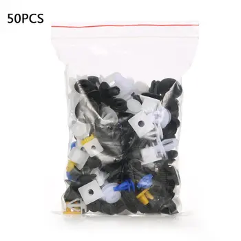 

50 100 200 300 500 PCS Fasteners Suitable For Fit Side Skirts Mixed Fastener Car Bumper Clips Retainer Rivet Door Fender Liner