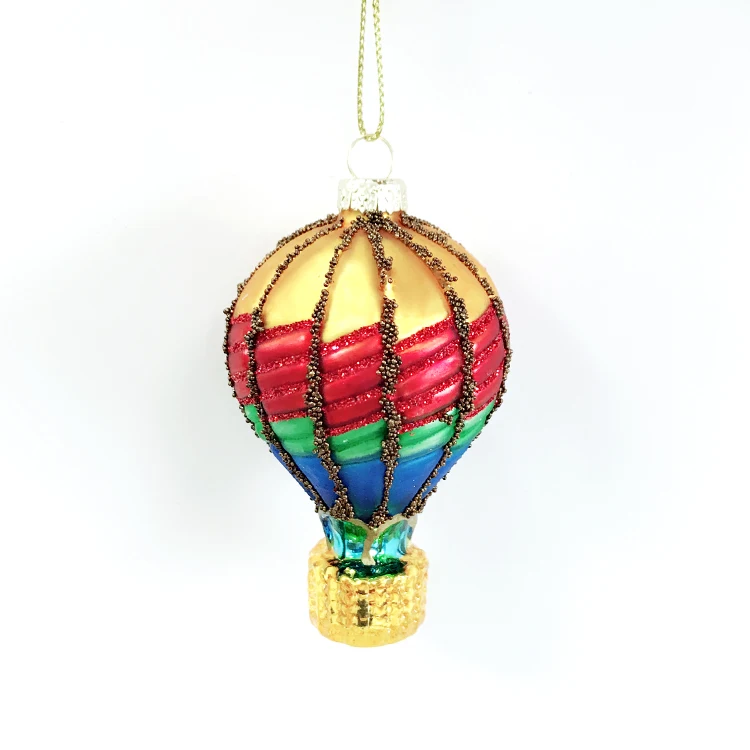 3 inch Christmas tree decoration glass creative pendant window gift foreign trade doll toy collection