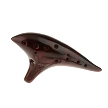 12-отверстие Легенда зелда популярная Окарины времени Alto C тлеющий Окарины Керамическая Флейта