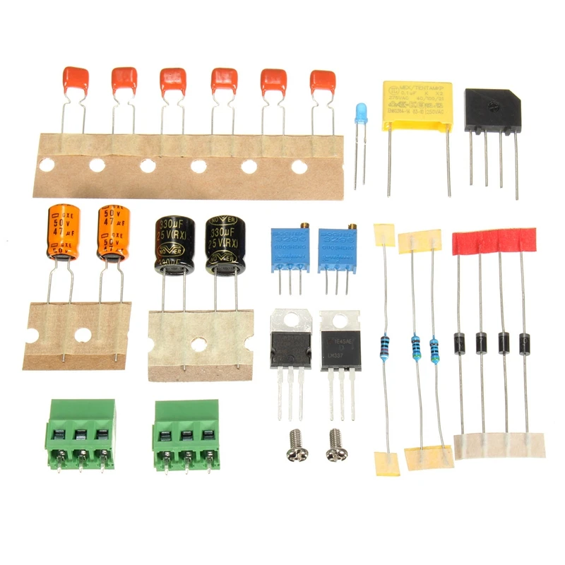 Lm317 регулируемый фильтрующий источник питания Lm337 регулятор напряжения модуль Diy Kit