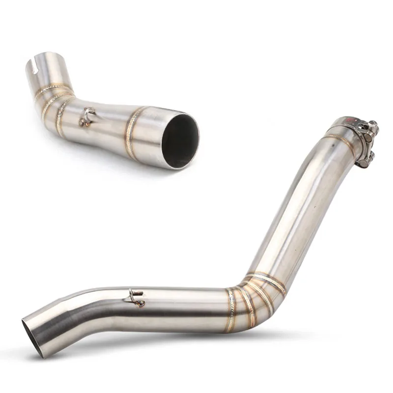 

Motorcycle Exhaust System Connect Mid Pipe Link Muffler Pipe For Benelli 502C Exhaust Modified Slip On Escape