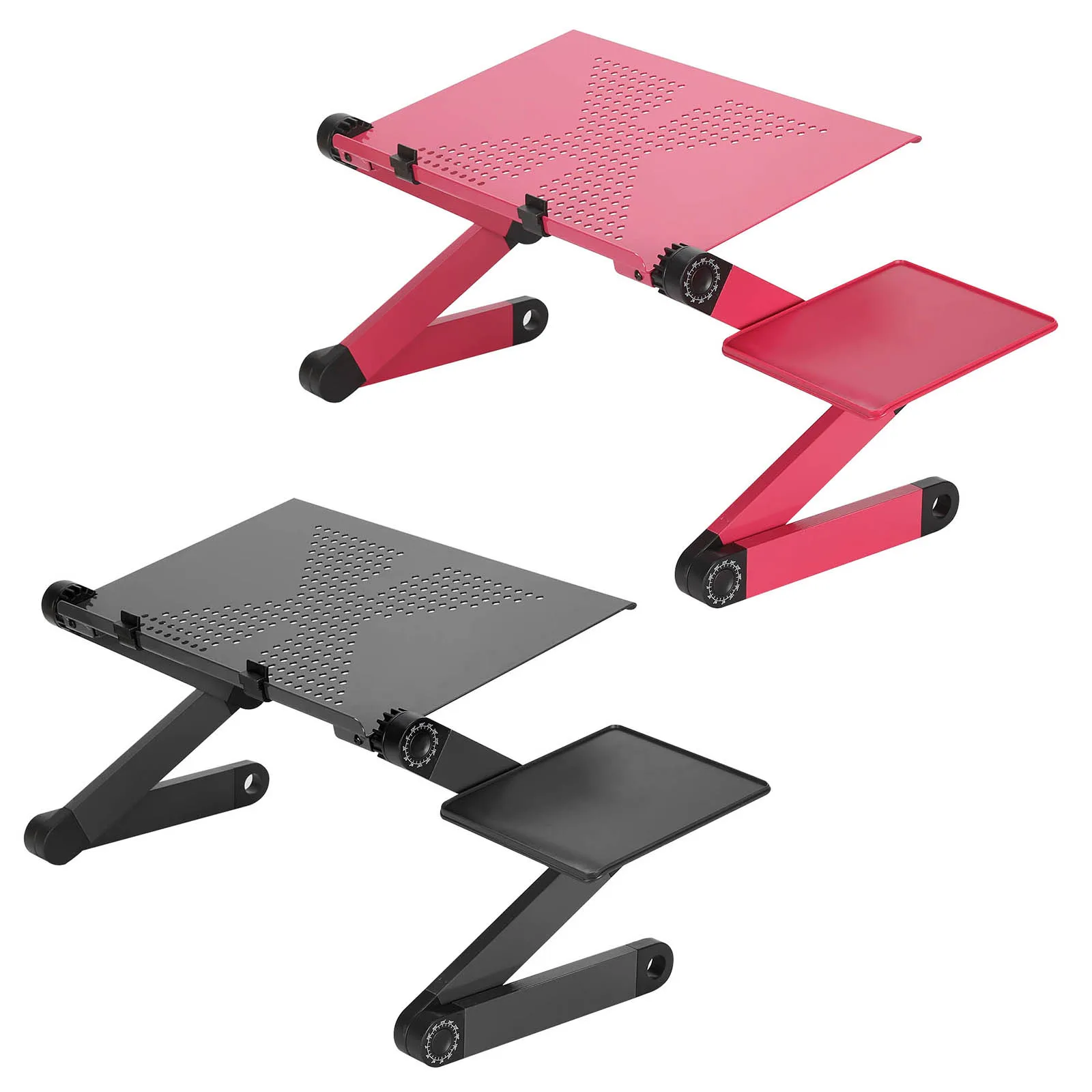 Adjustable Aluminum Laptop Desk Ergonomic Computer Desk Portable TV Bed