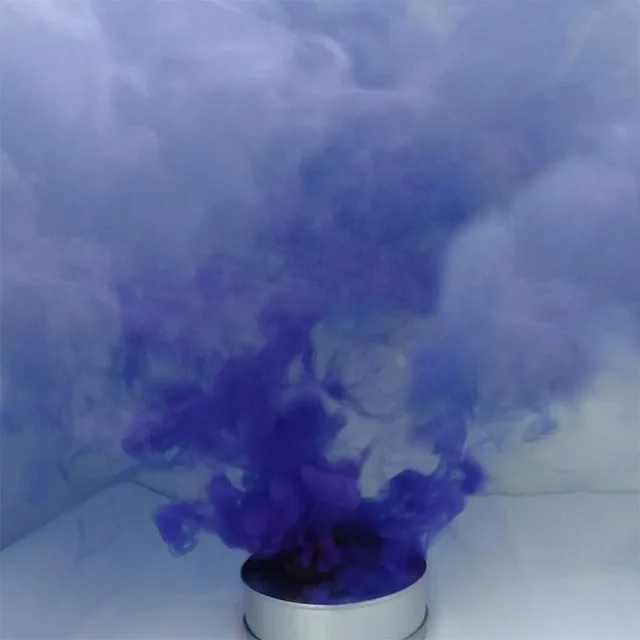 Красочные магические трюки дыма Хэллоуин реквизит огонь советы забавная игрушка сгорания туман с дымом волшебник таблетки Портативный фотография Реквизит пункт - Цвет: 1Pcs Blue