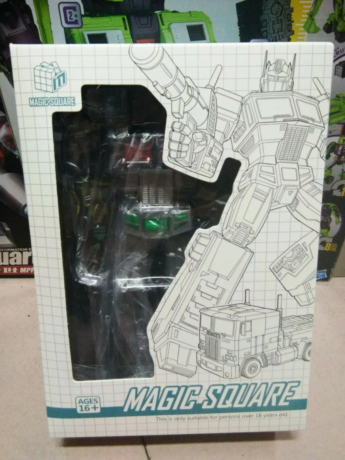 Новая трансформация MS-TOYS MS-01B G1 фигурка