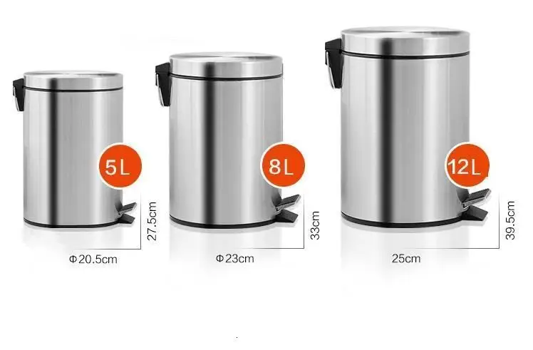 Prullenbak De Cuisine Pattumiera Raccolta Differenziata Basurero Dust Pedal Lixeira Recycle Bin Poubelle Cubo Basura мусорная корзина