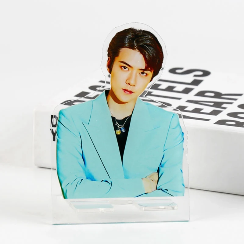 K pop Star EXO baekhyun SEHUN CHANYEOL SUHO акриловая подставка для фигурок коллекция подарочный