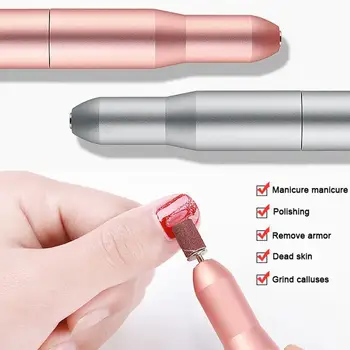 

Electric Manicure Pedicure Kit Handpiece Grinder Nail Polishing Drill Tools Set