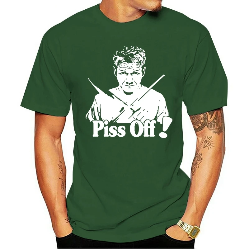 

Gordon Ramsey T Shirt Pss Off Funny Slogan Chef Cook Birthday Present Classic Unique Tee Shirt