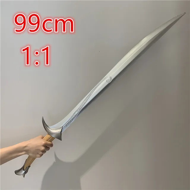 1:1 Cosplay Free Shipping Sword Movie The Elves Sword 72cm Sting Sword Kids Gift Safety PU Material 5