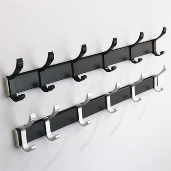 

Towel Racks Over Door Towel Rack Bar Wall Hanging Holder Aluminum Alloy Adjustable Hook Bathroom Kitchen Cabinet Shelf Rack