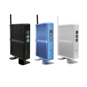 

Fanless Mini PC i7 i5 7200U i3 7100U DDR4/DDR3 Win10 Pro Barebone Nuc Computer Win10 Pro Linux HTPC VGA HDMI WiFi Gigabit Lan