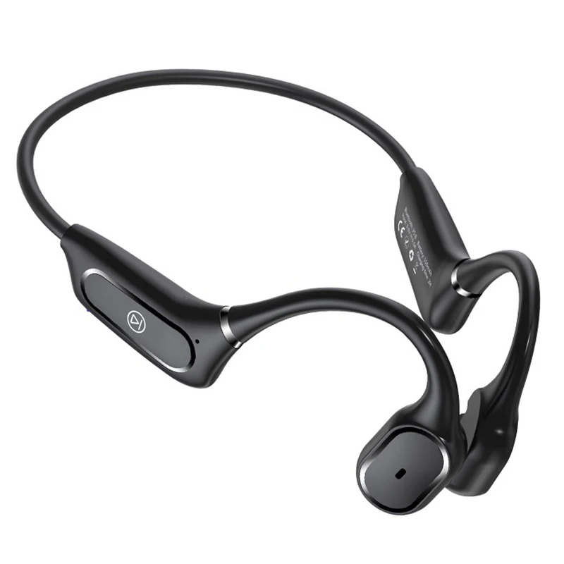 Bluetooth 5 0 костной проводимости гарнитура умный пресс наушники с микрофоном IP55