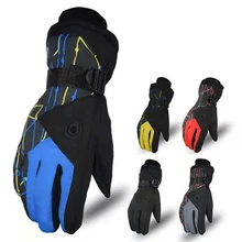 Лыжные перчатки мужские водонепроницаемые перчатки для сноуборда зимние женские зимние перчатки для взрослых Спорт на открытом воздухе Снегоход Мотоцикл велосипедные перчатки лыжи