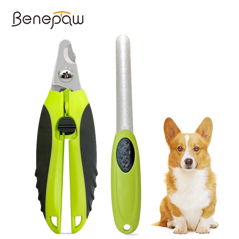 Профессиональная машинка для стрижки собак Benepaw с пилочкой ногтей удобная ручка