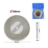 50/60mm Diamond Cutting Discs & Drill Bit Mini Circular Saw For Rotary Tool Dremel Stone Blade Link Rod Blade Accessories ► Photo 3/6