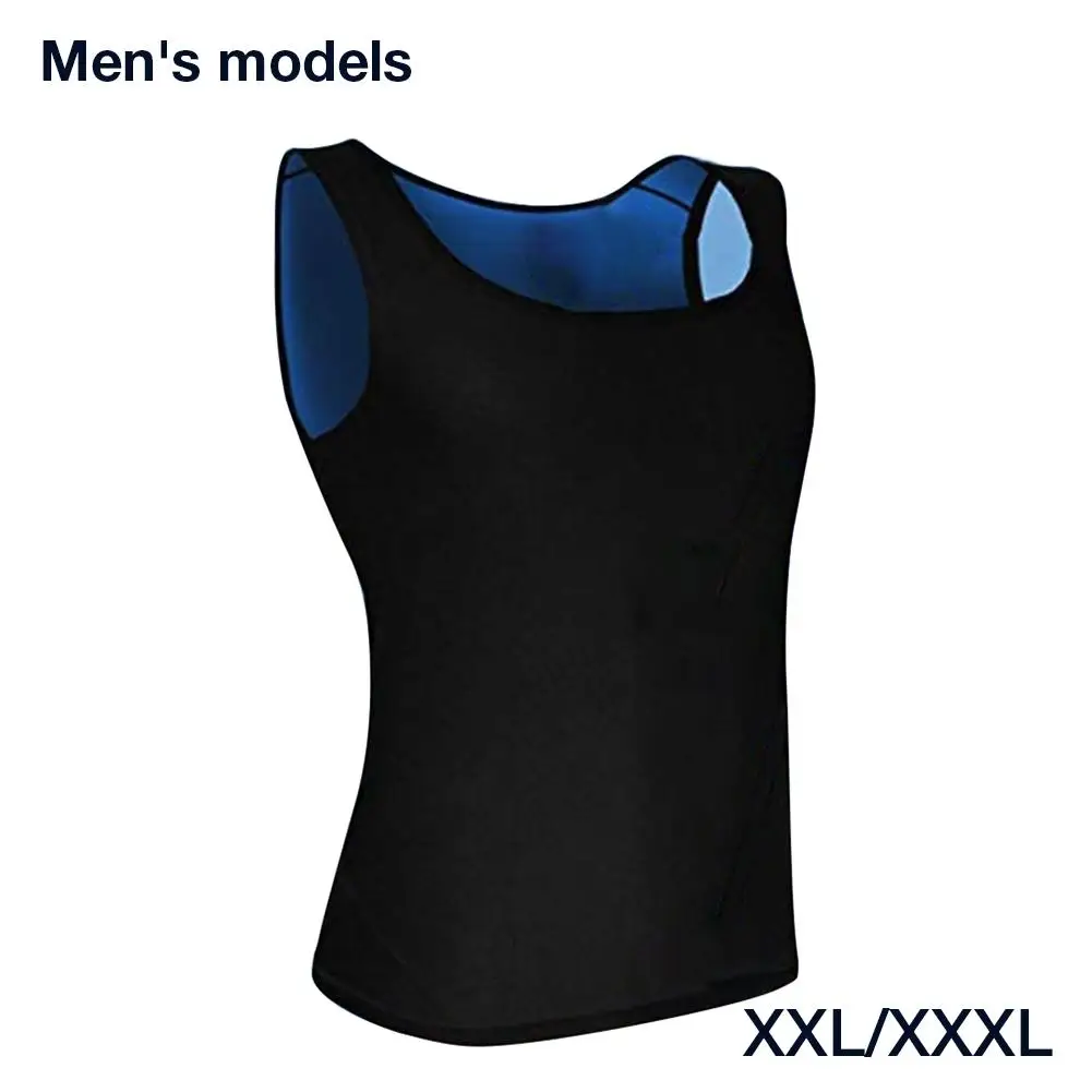 Новые женские летние туфли на Размеры для придания формы телу сауна ultra Sweat Shaperwear Для женщин для похудения, термо платье с резинкой на талии тренер моделирующий Корсет Топ на бретелях - Цвет: Boy  XXL