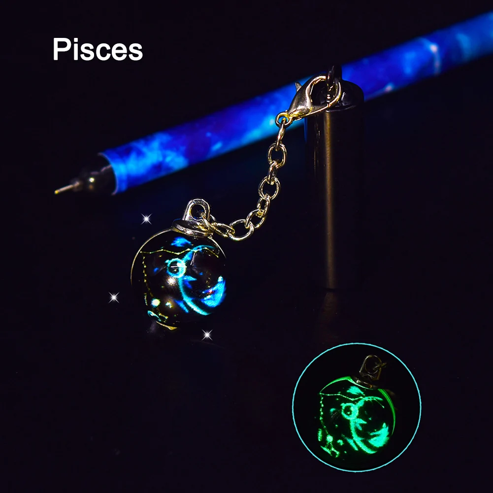 pisces Sky Star Signature Luminous Neutral Pens Gel Pen Writing Tool School Office BJStore - Color: pisces
