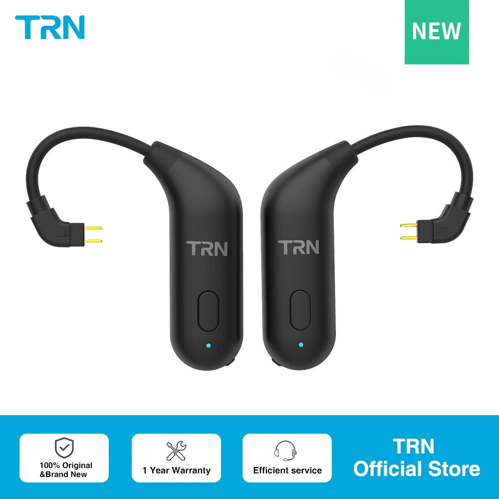 Беспроводные Bluetooth-наушники TRN BT20 5 0 HIFI 2-контактный/MMCX разъем ушной крючок для
