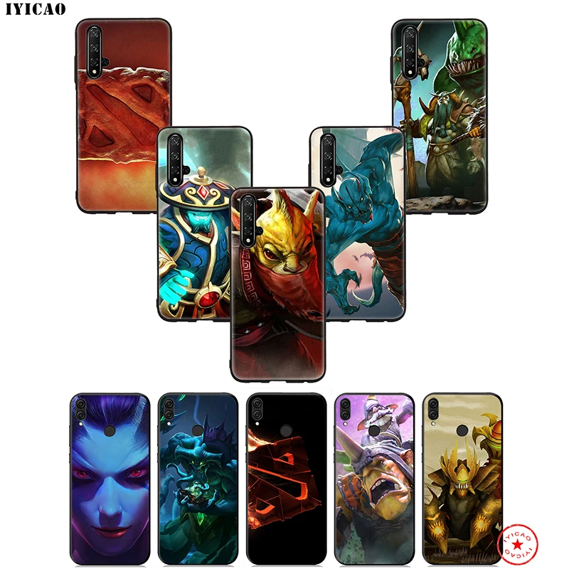 IYICAO Dota 2 игровой мягкий чехол для Huawei Honor 20 10 9X 9 8C 8X 8 7X 7C 7A 6A Nova 5i 4 3i 2i Lite Pro View Note |