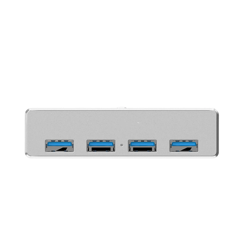 USB3.0 4 порта алюминиевый сплав высокая скорость передачи данных адаптер сплиттер компьютер ноутбук usb-хаб