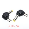 8PCS/Set Universal Laptop dc tip Adapter 90 Degree 2Pin To 4.01.7Mm/3.51.35Mm Dc Connector ► Photo 2/6