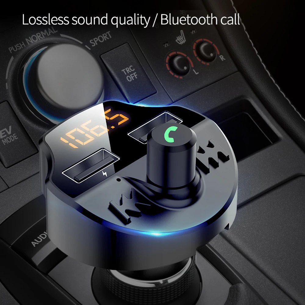 FM трансмиттер KEBIDU с поддержкой Bluetooth 5 0|Зарядные устройства| |