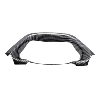 

Carbon Fiber Dashboard Frame Cover Interior Car Instrument Frame Trim for Toyota RAV4 2014-2018