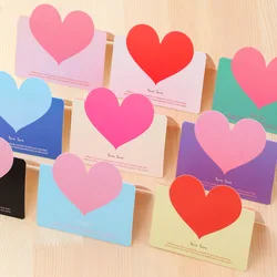 2021 Creative Color Love Greeting Card Valentine's Day Gift Holiday Universal Cute Card Stocks Paper School Supplies Stationery