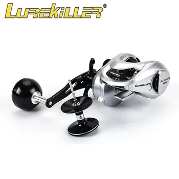 

Lurekiller New Slow Jigging Reel low profile casting Reel Double Spools Sea Monster 400HG Boat Reel 12kgs drag