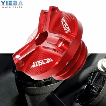 

Motorcycles Accessories Engine Oil CUP Fill Cap Cover Drain Plugs Sump Aluminum Moto Parts For HONDA NC750X NC 750 X All Years