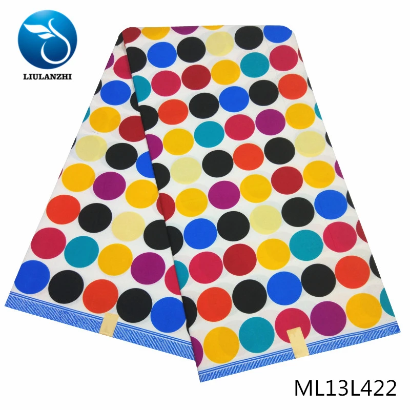LIULANZHI воск принты ткань Анкара африканская ткань платье воск полиэстер дизайн печать швейный воск анакра ткань ML13L411-427