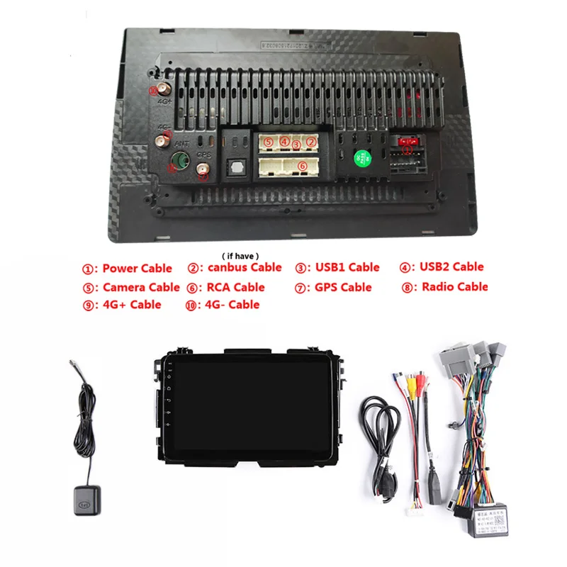 Discount 9" 2.5D IPS 2G RAM 32G ROM Android Car DVD GPS For Honda HR-V HRV XRV Vezel 2013-2018 radio stereo tape recorder wifi 22