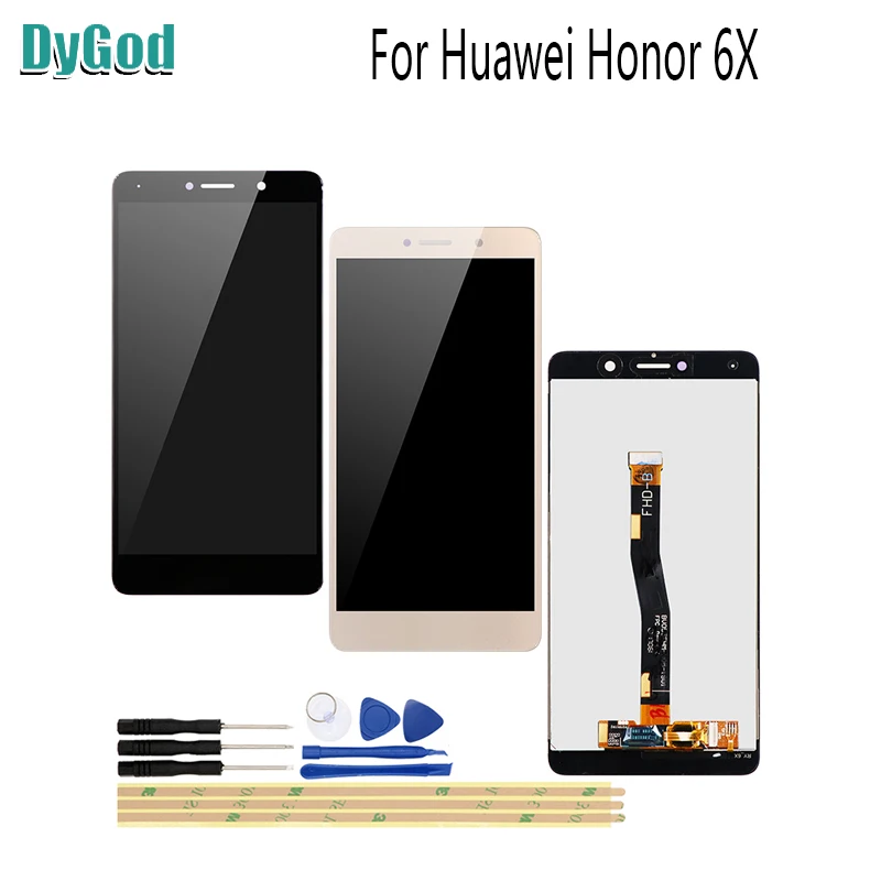 ЖК-дисплей для Huawei Честь 6X BLN-AL10 BLN-L21 BLN-L22 BLN-L24 сенсорный экран цифровой