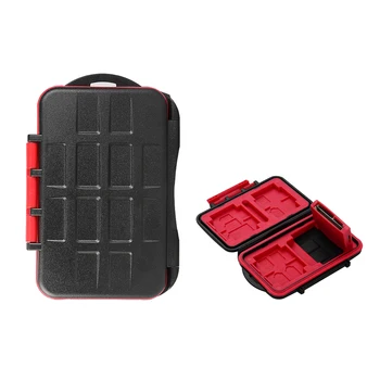 

LENSGO USBKY3 High Speed Memory Card Reader Holder Waterproof Storage Case for 7 types and 18pcs cards