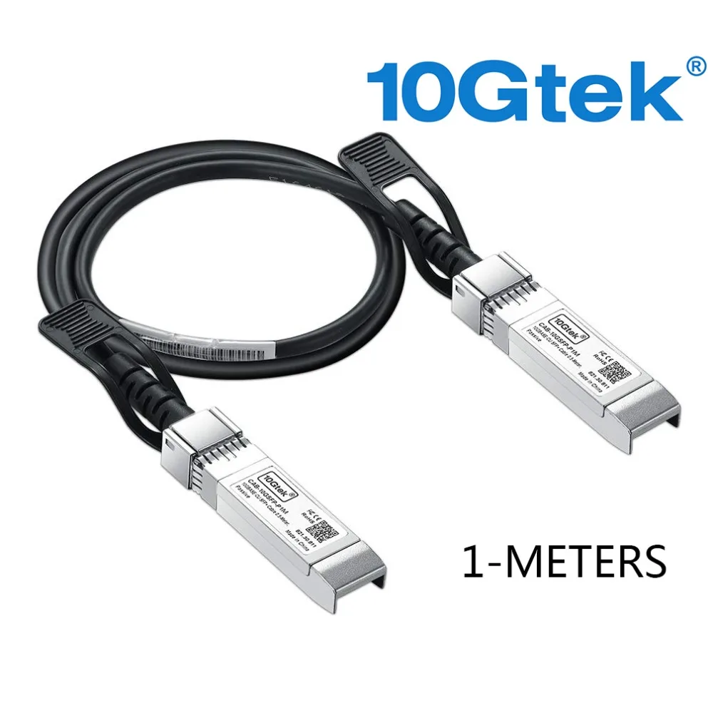 Для Juniper 10Gtek 2M SFP + кабель DAC 10GBASE-CU пассивный прямой прикрепить медь Twinax SFP кабель DAC 30AWG 3 года 200 см