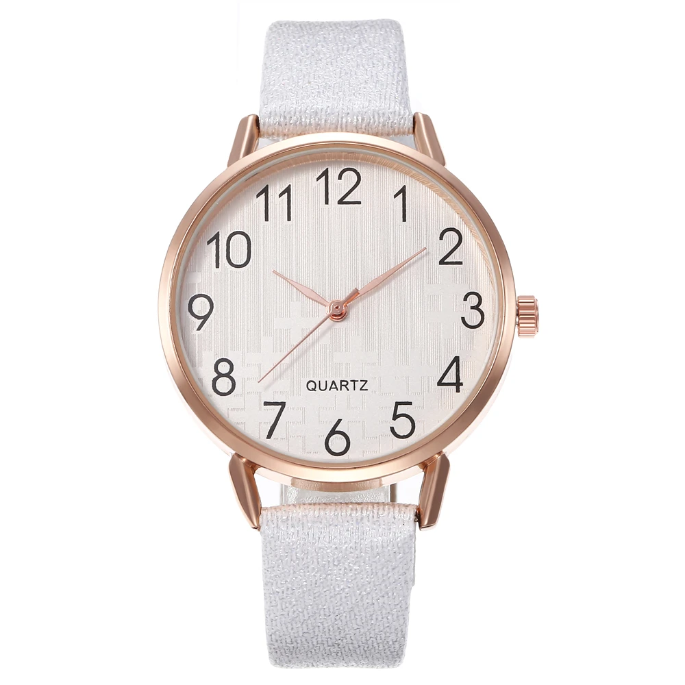 Роскошные Брендовые женские часы, модный браслет, кожаные Наручные часы для женщин, часы Relogio Reloj Montre Femme, золотые часы - Цвет: white