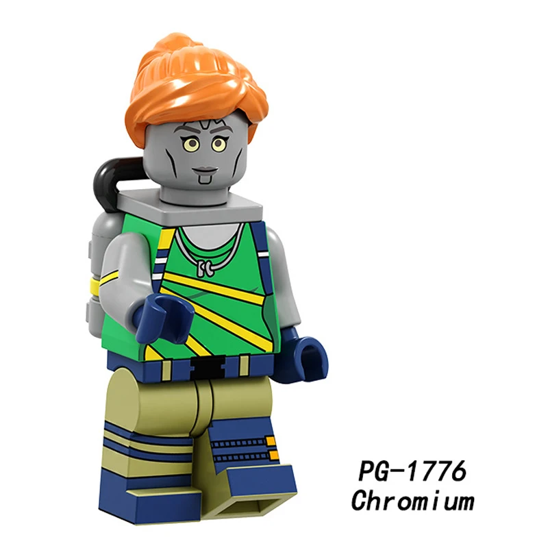 Строительные блоки игра tomatohead Zoey Cuddle Team Leader Tekni que Chromium Leviathan фигурка для детей игрушки PG1778