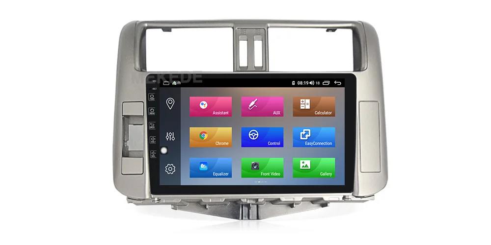 MEKEDE Android10.0 Восьмиядерный 4 Гб ram автомобильный радиоприемник для Toyota Land Cruiser Prado 150 2009-2013 Автомобильный gps РАДИО wifi кассеты