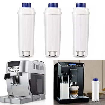 

3 Packs Coffee Machine Water Filter for Delonghi DLSC002 Replacement Filter Cartridge with Activated Carbon