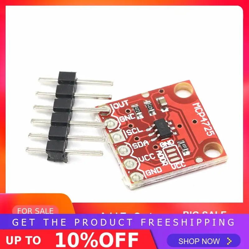 MCP4725 12Bit IEC DAC цифровой модуль преобразователя цифровой в Analong EEPROM макетная плата для Arduino 2,7-5,5 В