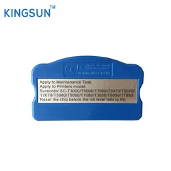 Réinitialisateur de puce de réservoir d'entretien, pour Epson SureColor F6000 F6070 B6000 B6070 B7000 B7070 P10000 P2000 T3200 T3270 T5270, T6193 