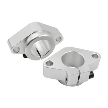

Hot sale SHF8 SHF10 SHF12 SHF16 SHF20 SHF25 SHF30 SHF35 aluminum linear Rod Rail Shaft Support CNC Router parts 3d printer part