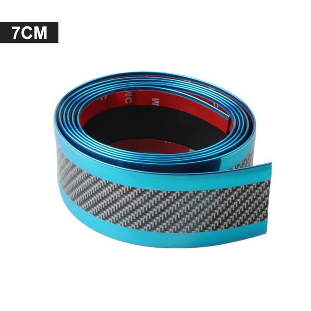 Fiber Auto Car Rubber Door Protector Moulding Strip Rubber Threshold Cover Panel Step Protector Anti-Scratch Sticker