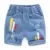 Baby Boy Shorts Jeans 2021 Summer Boys Printing Denim Cotton Casual Kids Short Pants For Children Pants 2-8Years Clothing