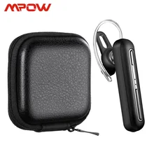 Mpow EM17, беспроводные наушники, кристально чистые, для звонков, вкладыши, Bluetooth, наушники с двойным микрофоном, шумоподавление, с деловым дизайном